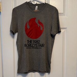 Knoxville Tennessee 1982 World’s Fair Gray Tee NWT